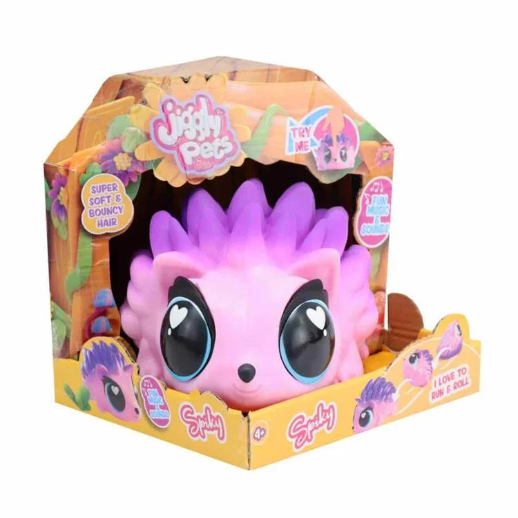 GIOCHI JGG02100 JIGGLE PETS SESLİ PEMBE KİRPİ