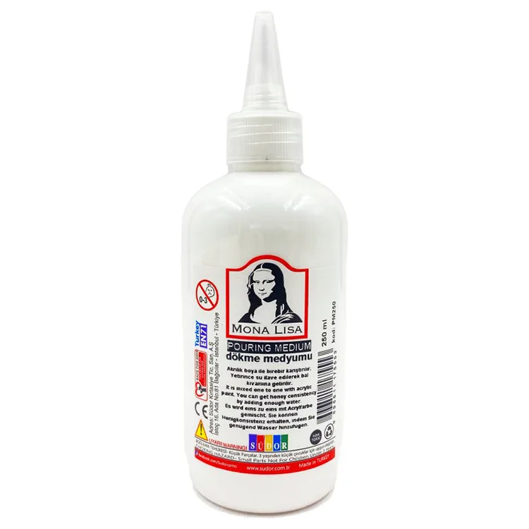 MONA LİSA PM250 POURİNG AKRİLİK DÖKME MEDIUM 250 ML