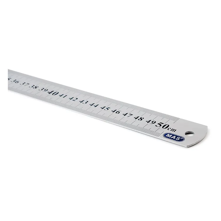 MAS 2350 ÇELİK CETVEL 50CM.
