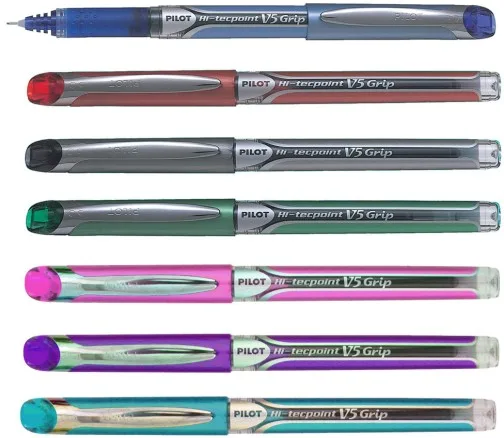 PİLOT V5 GRİP HI-TECH 05 PEMBE