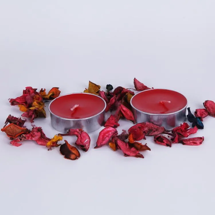 NUR MUM X-653 TEALIGHT BÜYÜK 2'Lİ KURU YAPRAKLI MUM SET 6cm