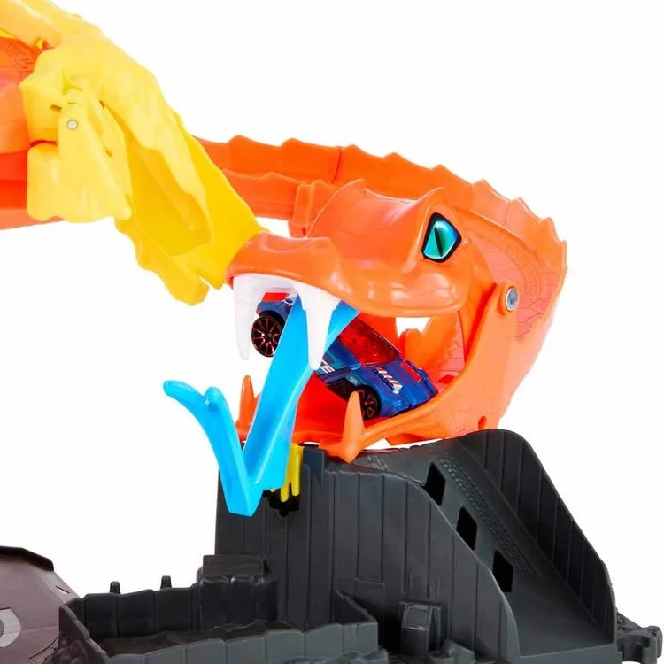 MATTEL HTN81 HOT WHEELS PİZZA DÜKKANINDA KOBRA MACERASI OYUN SETİ 3+