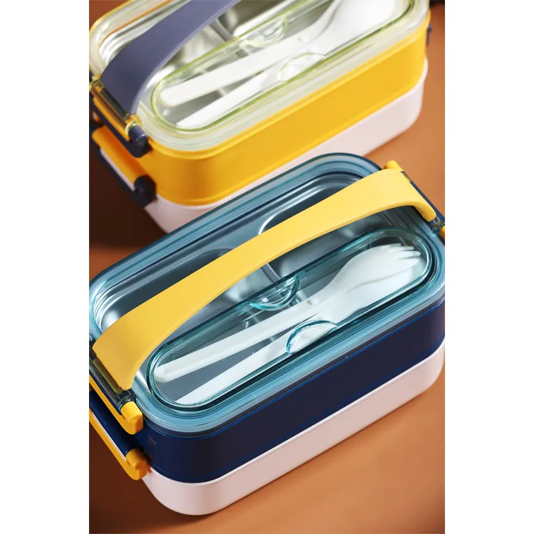 VAGONLİFE ÇELİK YEMEK KABI BÖLMELİ 1400 ML - LUNCH BOX XC-462