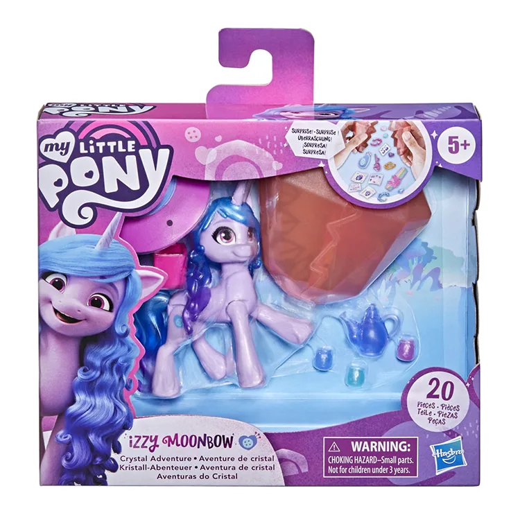 MY LITTLE PONY F3542/F1785 YENİ BİR NESİL KRİSTAL MACERA PONY FİGÜR IZZY MOONBOW