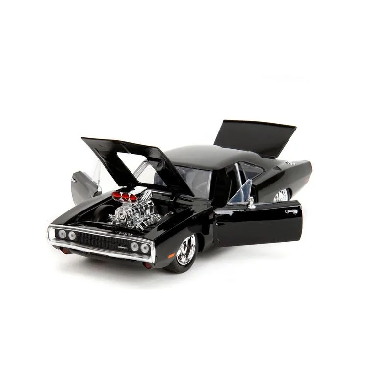 SİMBA JADA 3205006 FAST&FURIOUS 1:24 DOM & DODGE CHARGER R/T METAL ARABA VE FİGÜR 8+
