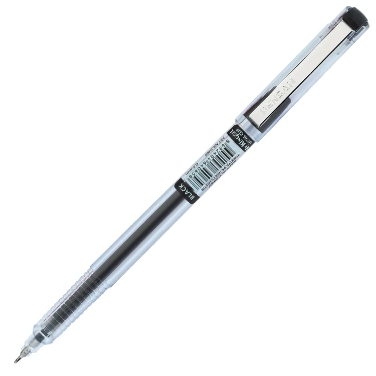 PENSAN MY-KING METAL KLİPSLİ İĞNE UÇLU JEL KALEM 0.5mm SİYAH