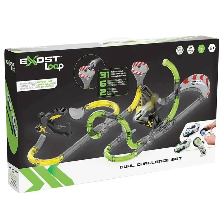 NECOTOYS SILVERLIT 20272 EXOST 2 ARAÇLI TÜP YARIŞ SETİ