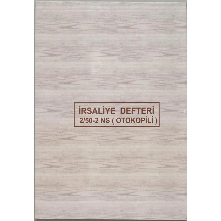 DİLMAN İRSALİYE DEFTERİ 2/50- 2NS OTOKOPİLİ