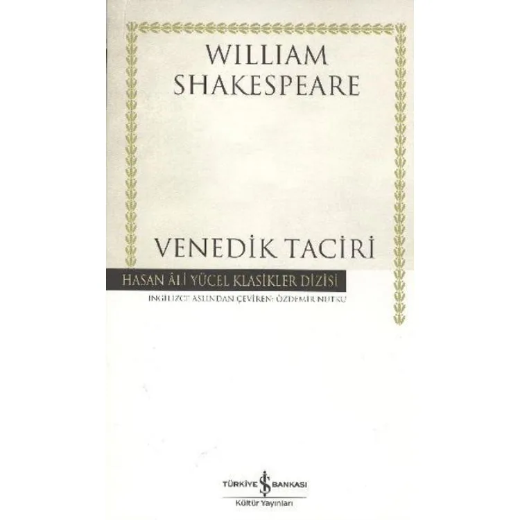 VENEDİK TACİRİ (CİLTSİZ)