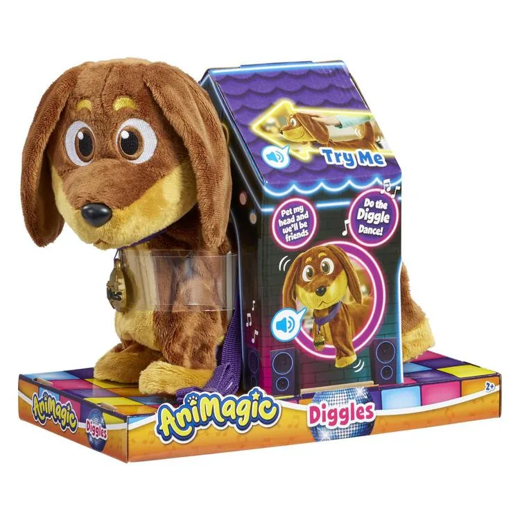 NECOTOYS ANIMAGIC 923207 DIGGLES KÖPEK