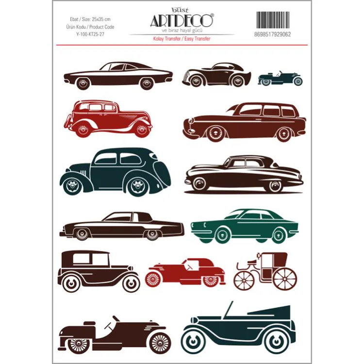 ARTDECO KOLAY TRANSFER 25X35CM DESEN 27