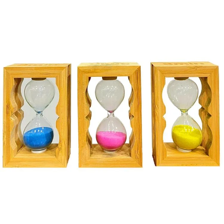 YLZ YLZ-026 AHŞAP KUM SAATİ 3 DK