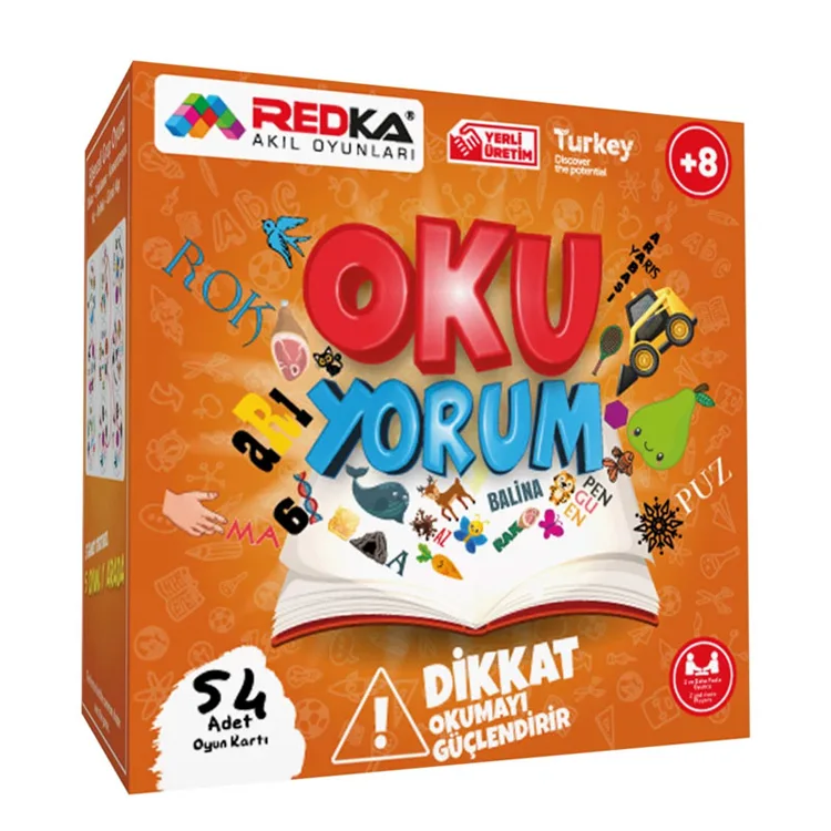REDKA RD5472 OKUYORUM (OKUMAYI GÜÇLENDİRİR)