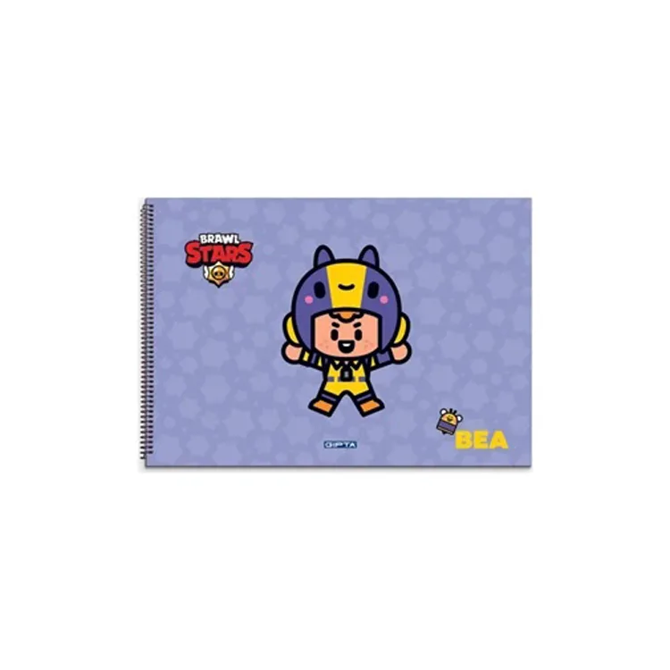 GIPTA BRAWL STARS 17X24 SPİRALLİ RESİM DEFTERİ 15 YP.