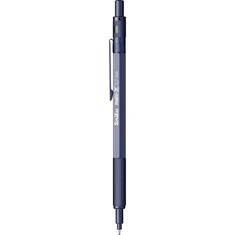 SCRIKSS MATRI-X VERSATİL KALEM 0.7 ŞEFFAF AMBALAJ LACİVERT