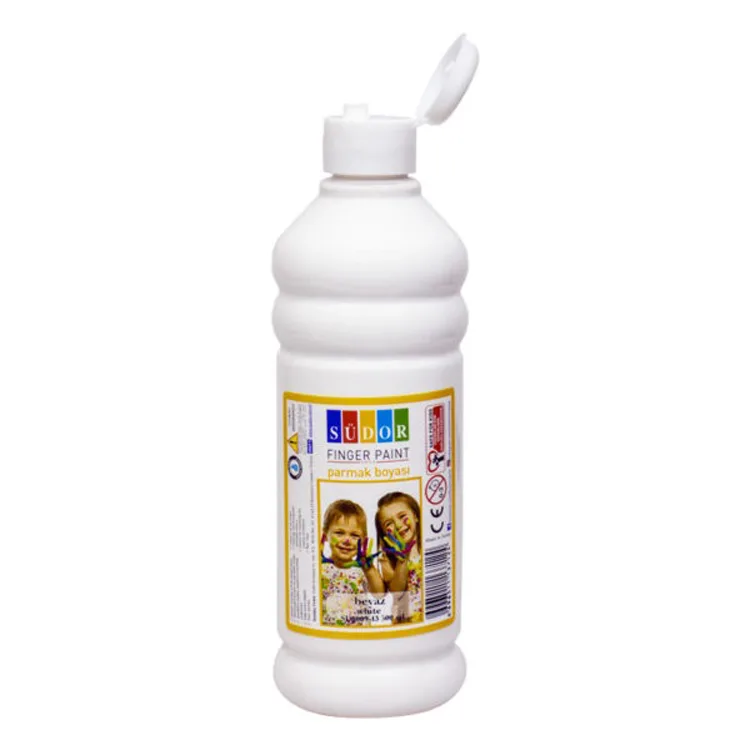 SÜDOR PARMAK BOYASI 500 ML BEYAZ - SD8009-13