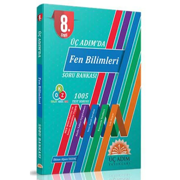 ÜÇ ADIM 8. SINIF ÜÇ ADIM'DA FEN BİLİMLERİ SORU BANKASI