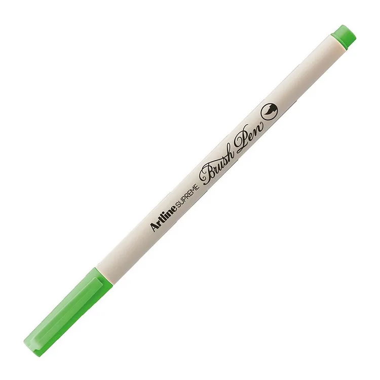 ARTLINE SUPREME EPFS-F BRUSH UÇLU KALEM FOSFORLU YEŞİL