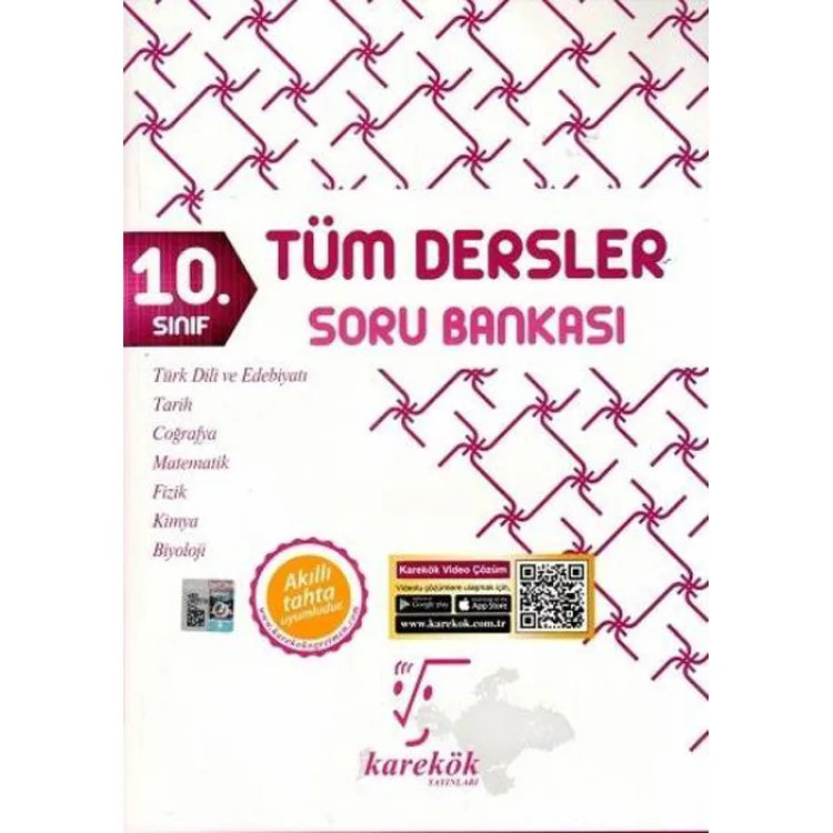 KAREKÖK 10. SINIF TÜM DERSLER SORU BANKASI