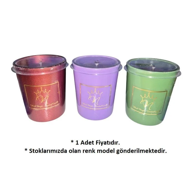 NUR MUM X-675 SCENTED CANDELLE - KOKULU BARDAK MUM - TEKLİ