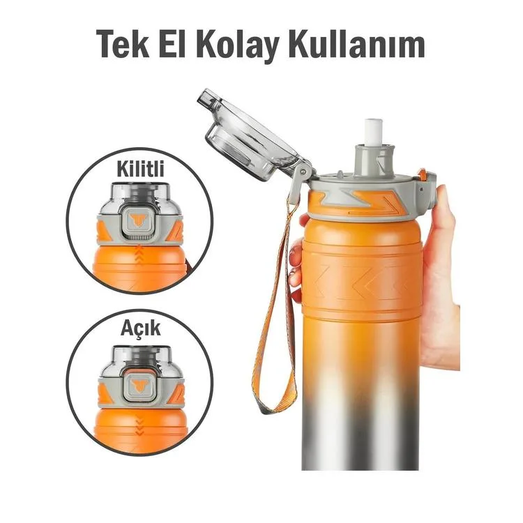 VAGONLİFE T2022 TKK PASLANMAZ ÇELİK TERMOS 500 ML TURUNCU