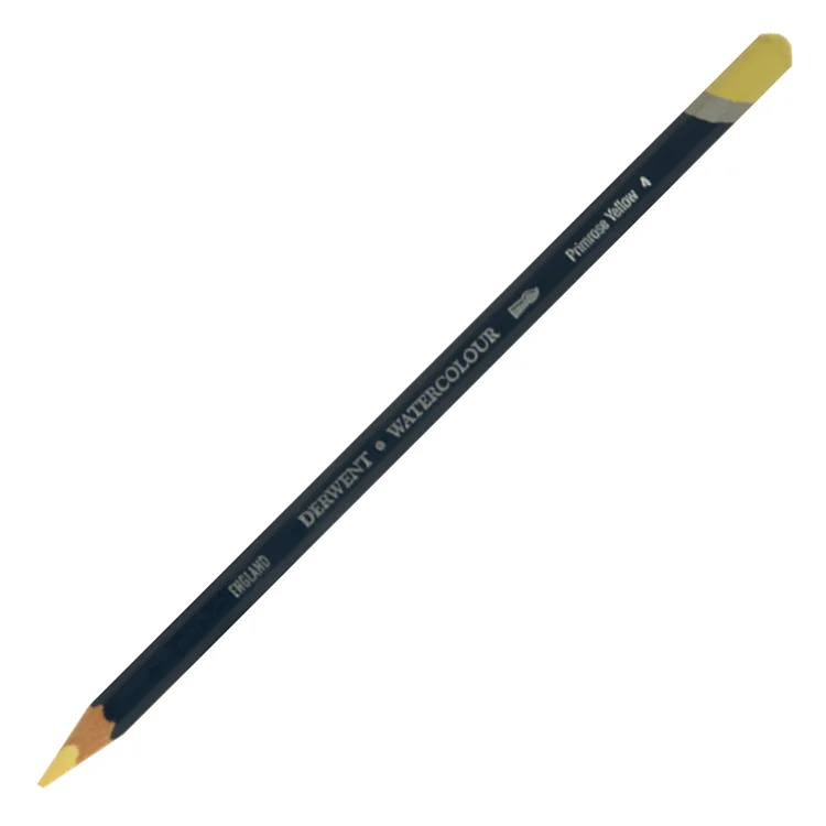 DERWENT NEW WATERCOLOUR PENCIL- SULUBOYA KALEMİ- PRIMROSE YELLOW 4