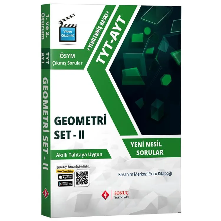 SONUÇ TYT - AYT GEOMETRİ SET -2