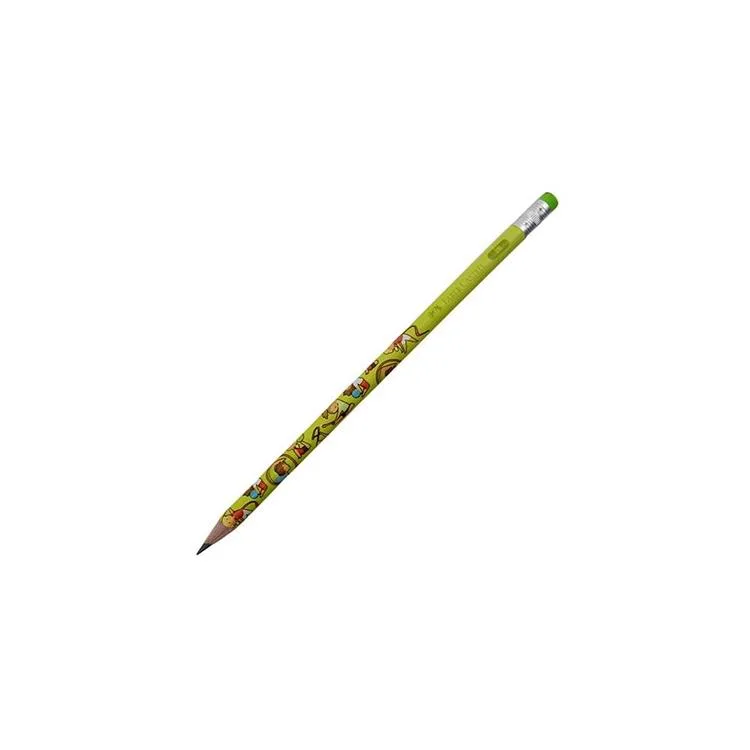 FABER CASTELL JİMNASTİK SİLGİLİ KURŞUN KALEM 2B 5244000032 - TEKLİ
