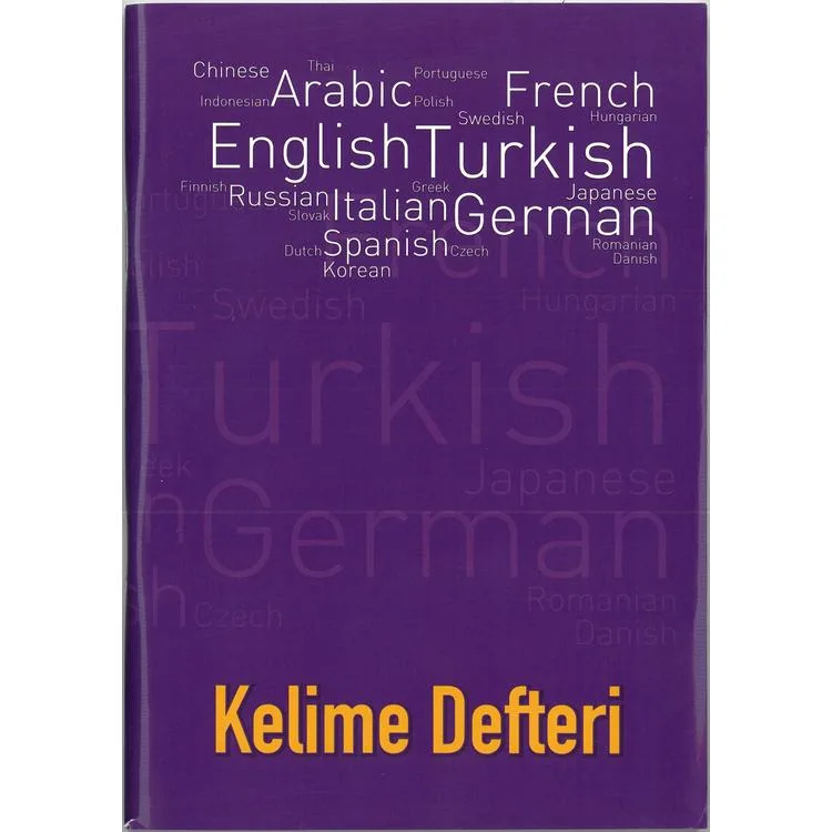 DİLMAN 14X20 KELİME DEFTERİ 4'LÜ (ADET)