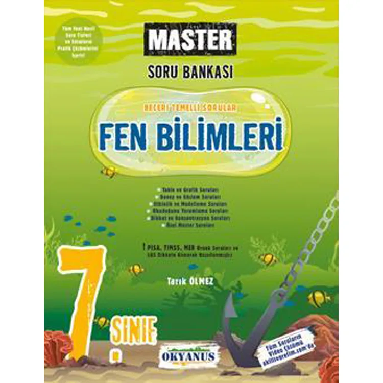 OKYANUS 7. SINIF MASTER FEN BİLİMLERİ SORU BANKASI - 2025 MÜFREDAT