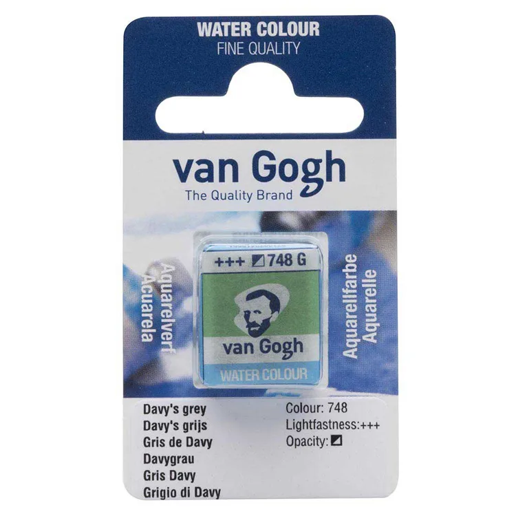 VAN GOGH 20867481 TABLET SULU BOYA YEDEĞİ - DAVY'S GREY 748