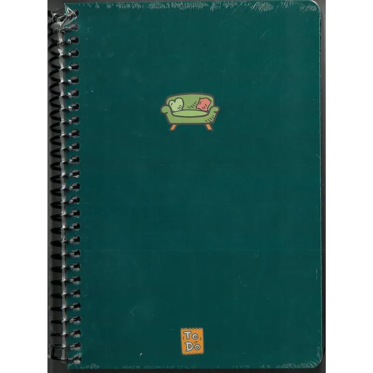 PAPİRÜS TO DO SERT KAPAK SPİRALLİ 16X23 120YP. ÇİZGİLİ DEFTER
