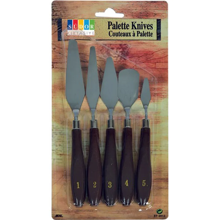 SÜDOR ÇELİK SPATULA 5'Lİ