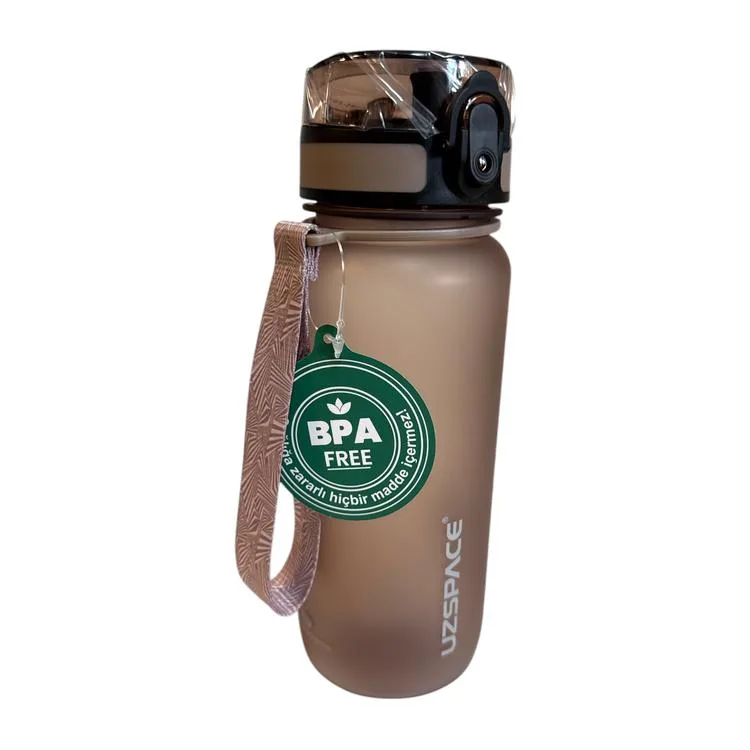 UZSPACE MATARA TRITAN SOFT TOUCH 3037 650 ML NOUGAT BROWN