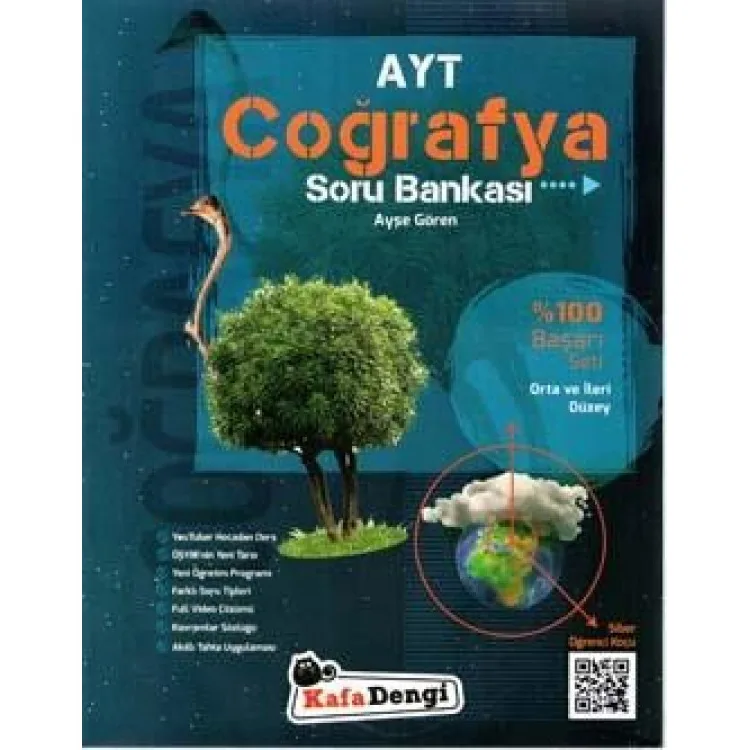 KAFADENGİ AYT COĞRAFYA SORU BANKASI- ORTA VE İLERİ DÜZEY