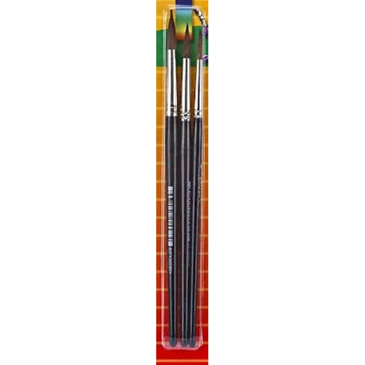 BRONS BR-245 SULU BOYA FIRÇA SETİ 3'LÜ 145/6-8-10