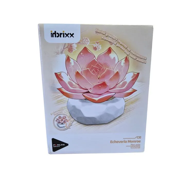 VAGONLIFE PANLOS P655058 MONROE SUKULENT MODEL 86 PARÇA BLOCK OYUNCAK 6+