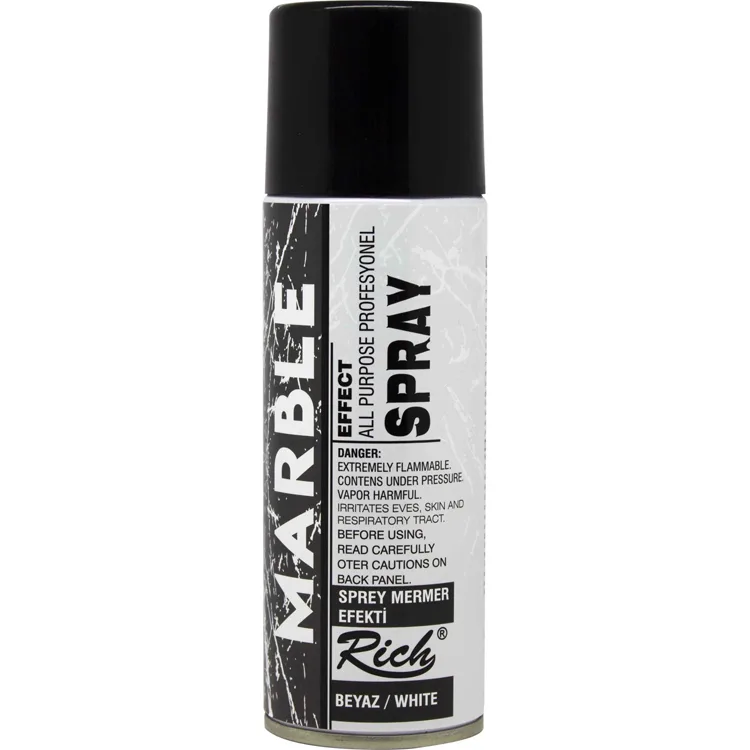 RİCH 200-11370 MERMER EFEKTİ SPREY 200 ML BEYAZ