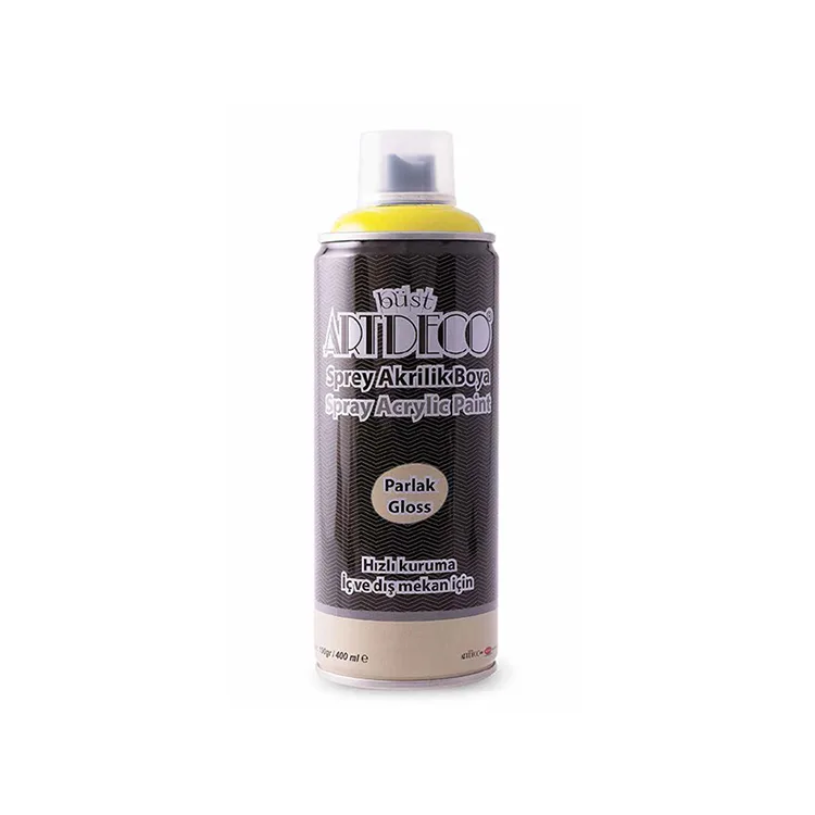 ARTDECO AKRİLİK SPREY BOYA 400 ML GÜNEŞ SARI