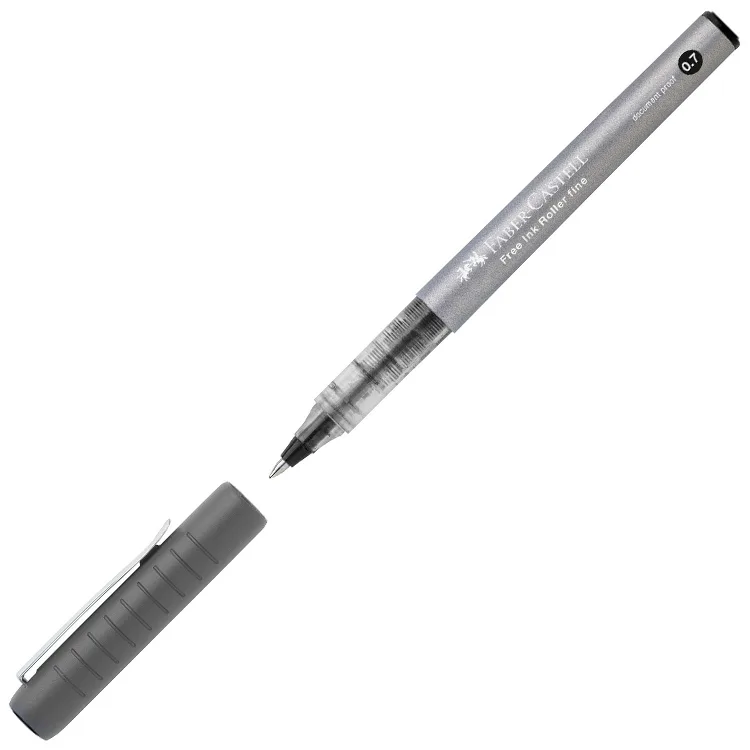 FABER CASTEL FREE INK ROLLER KALEM 0.7mm SİYAH