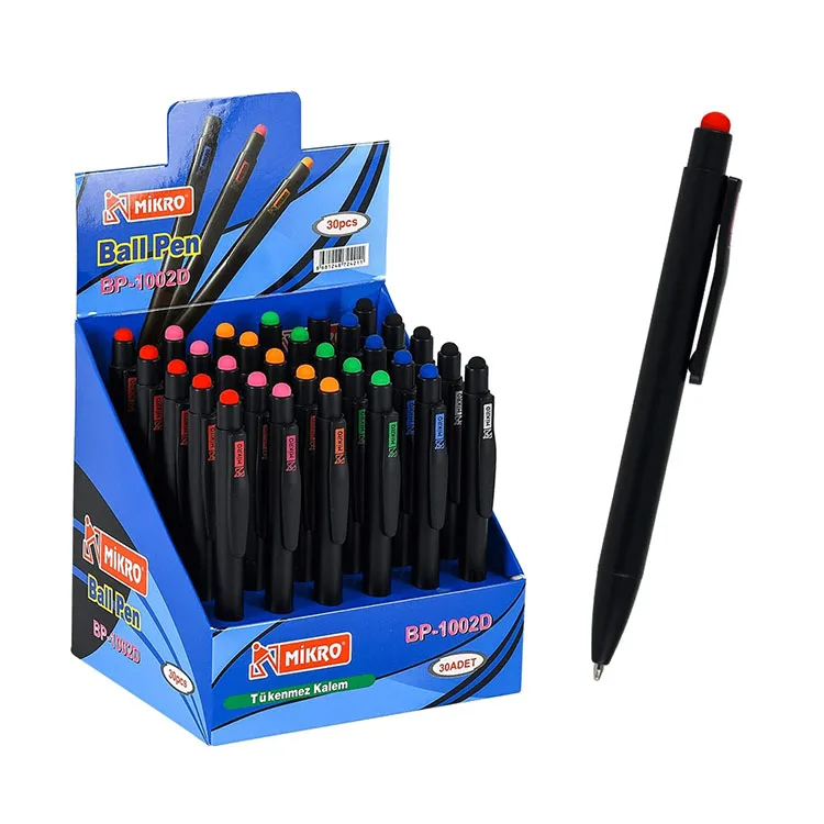 MİKRO BP-1002D DOKUNMATİK KISA METAL TÜKENMEZ KALEM