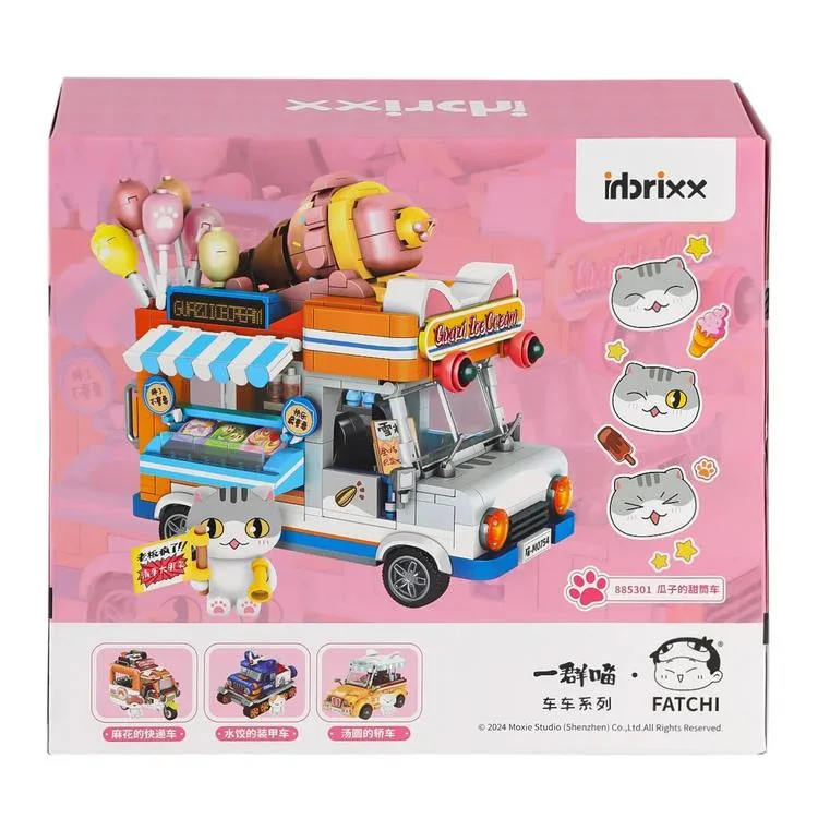 VAGONLIFE PANLOS 885301 DONDURMA ARABASI 723 PARÇA BLOCK OYUNCAK