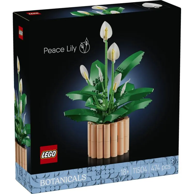 LEGO BOTANICALS 11504 PEACE LİLY BARIŞ ÇİÇEĞİ 474 PARÇA 18+