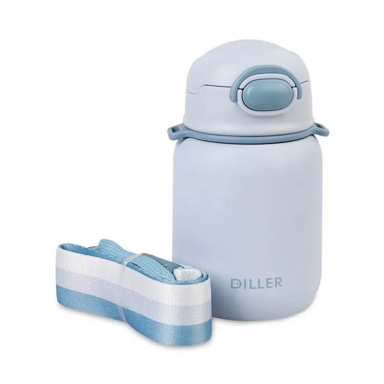 VAGONLİFE DILLER ASKILI PİPETLİ ÇELİK MATARA D8946 420ML