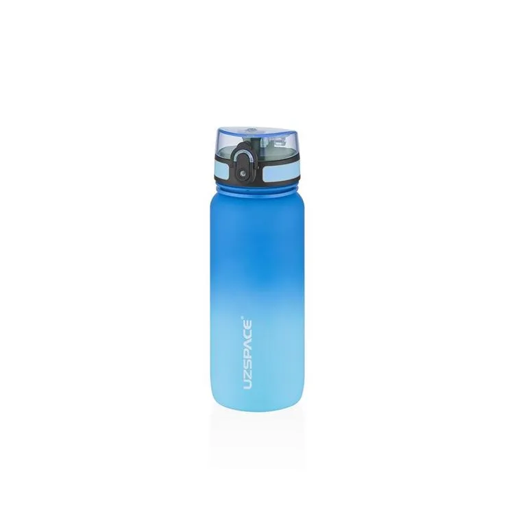 UZSPACE MATARA PİPETSİZ TRITAN SOFT TOUCH RENK GEÇİŞLİ 3037 650 ML DARK BLUE- LIGHT BLUE
