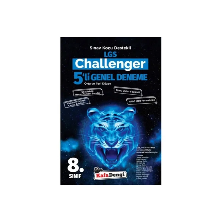 KAFADENGİ 8. SINIF CHALLENGER 5'Lİ GENEL DENEME