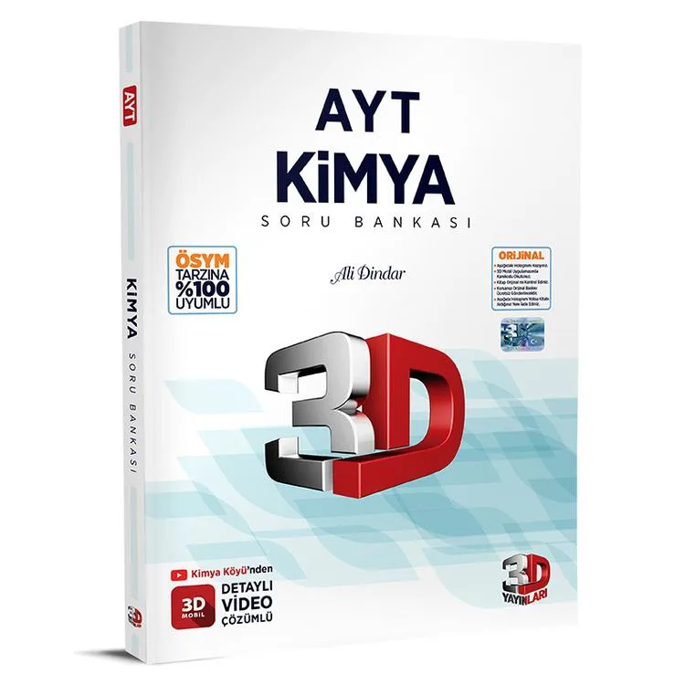 3D AYT KİMYA SORU BANKASI