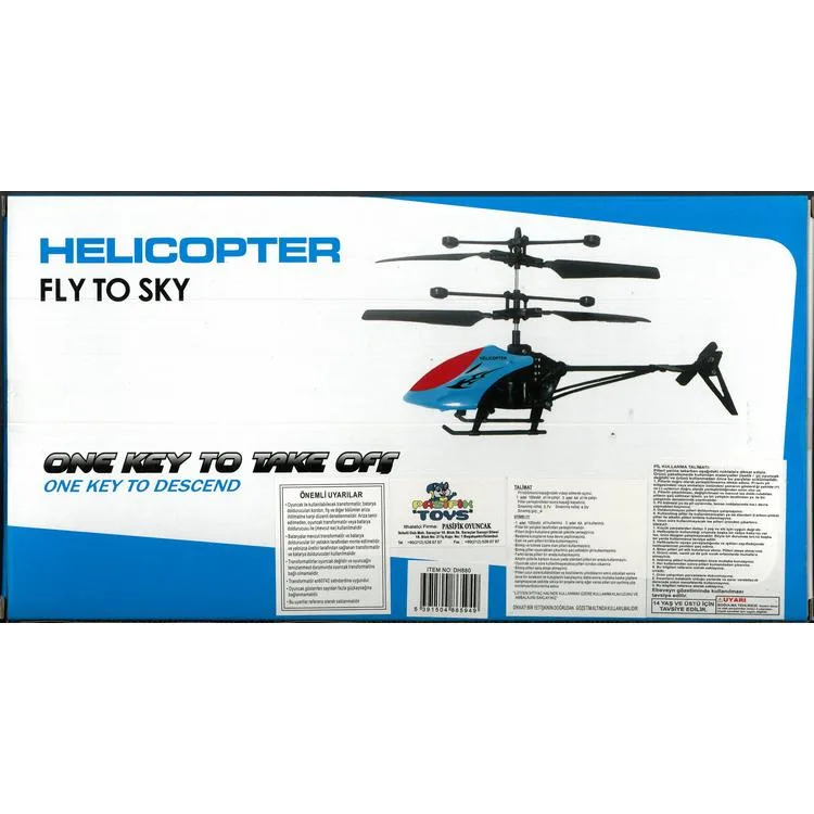 PASİFİK DH880 ŞARJLI UZAKTAN KUMANDALI HELİKOPTER KUTULU 14+