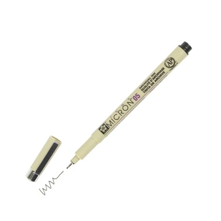 SAKURA PIGMA MICRON 05 TEKNİK ÇİZİM KALEMİ 0,45MM SİYAH