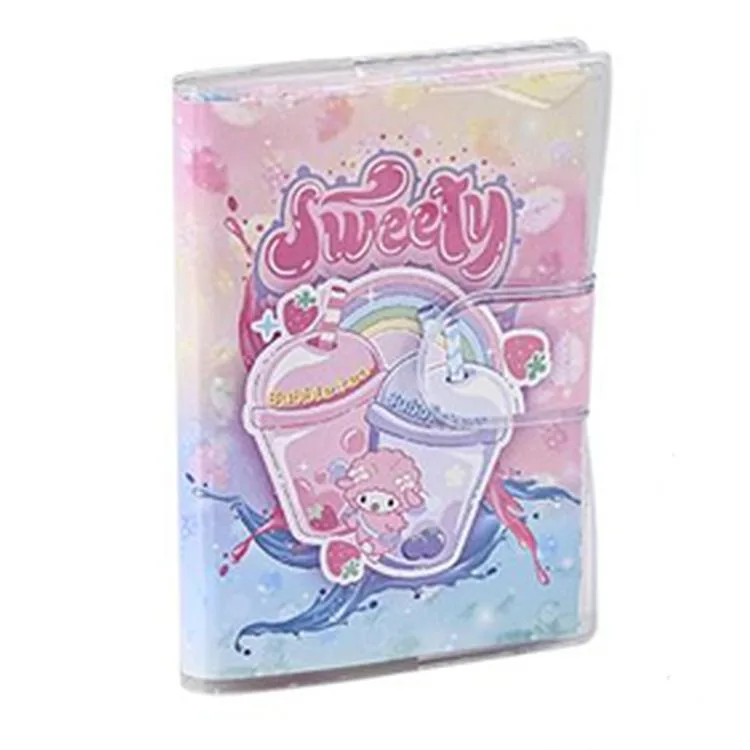 MİKRO NT-103 SWEET CANDY LOVE PVC KAPAKLI CIRTLI ÇİZGİLİ NOT DEFTERİ